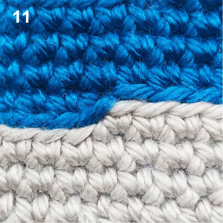 Blog content image for 'Häkeltechniken und Tipps für Amigurumi  – Klar definierter Rand bei Farbwechsel'